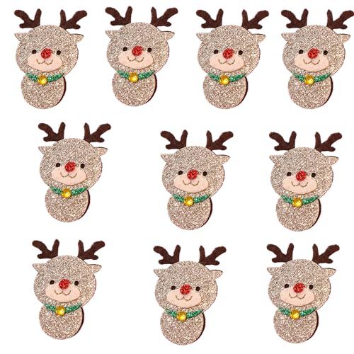 Festival Cartoon Stirnband Zubehör Patches Flatback Stoff Kleidungsstück für Weihnachten Dekoration Urlaub Party Supplies Festival Cartoon Stirnband Zubehör Patches Flatback Stoff Kleidungsstück für Weihnachten Dekoration Urlaub Party Supplies von FackLOxc