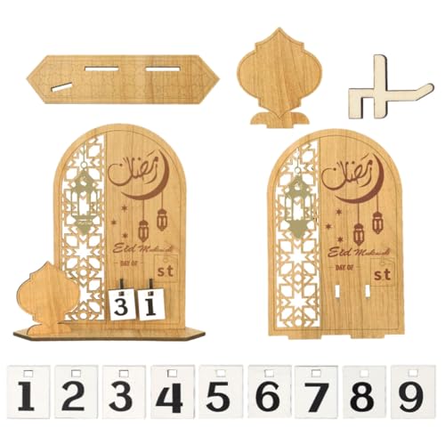 Festival Kalender Festival Holz Countdown Kalender Eid Mubaraks Adventskalender Handgemachte Festival Dekoration für Zuhause Festival Kalender Festival Holz Countdown Kalender Eid Mubaraks Adventskalender Handgemachte Festival Dekoration für Zuhause von FackLOxc