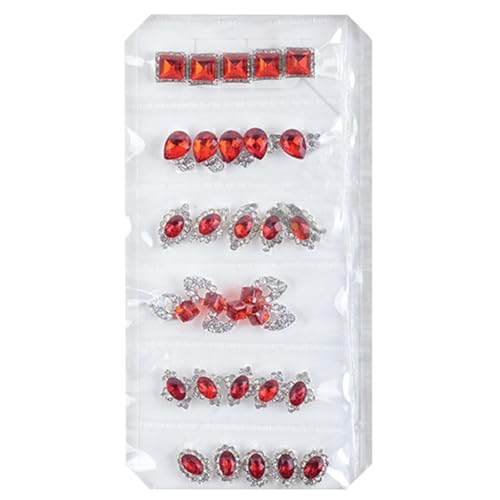 Flache Rückseite, 3D-Kristallschmuck, Maniküre, Dekoration, Strasssteine Flache Rückseite, 3D-Kristallschmuck, Maniküre, Dekoration, Strasssteine von FackLOxc