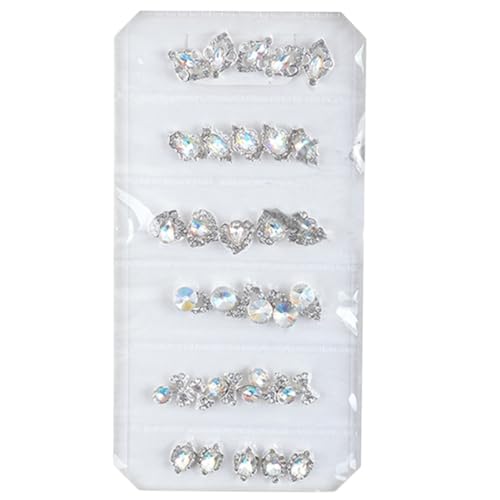 Flache Rückseite, 3D-Kristallschmuck, Maniküre, Dekoration, Strasssteine Flache Rückseite, 3D-Kristallschmuck, Maniküre, Dekoration, Strasssteine von FackLOxc