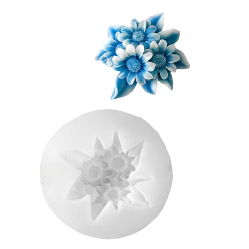 Flexible Silikonblumenformform Für Blumenkerze Verleiht Ihrem Zuhause Und Besonderen Ereignis Natürliche Düfte von FackLOxc
