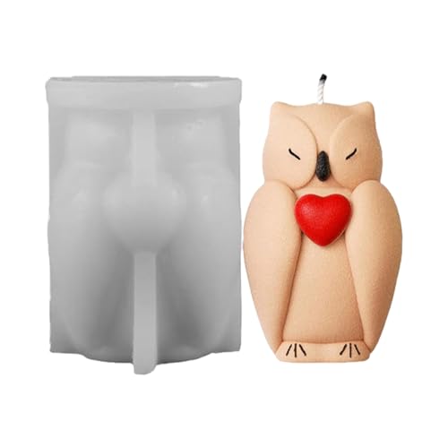 Flexible Silikonform Tierform Kerzenform Duft Aromatherapys Herstellung Form Handgefertigter Schreibtisch Ornament Form von FackLOxc