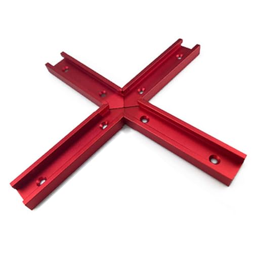 Für 30# Chutes Holzbearbeitung T Track Connectors Track Gauge Guide Rails Circulars Gleis Kreuzungen Teil Teil Für 30# Chutes Holzbearbeitung T Track Connectors Track Gauge Guide Rails Circulars Gleis Kreuzungen Teil Teil von FackLOxc
