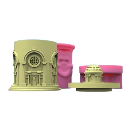 Gebäude Aufbewahrungsgläser Silikonformen 3d Beton Gussform Schimmel Kerzehalter Gipsform Blumentöpfe Tool Gebäude Aufbewahrungsgläser Silikonformen 3d Beton Gussform Schimmel Kerzehalter Gipsform Blumentöpfe Tool von FackLOxc