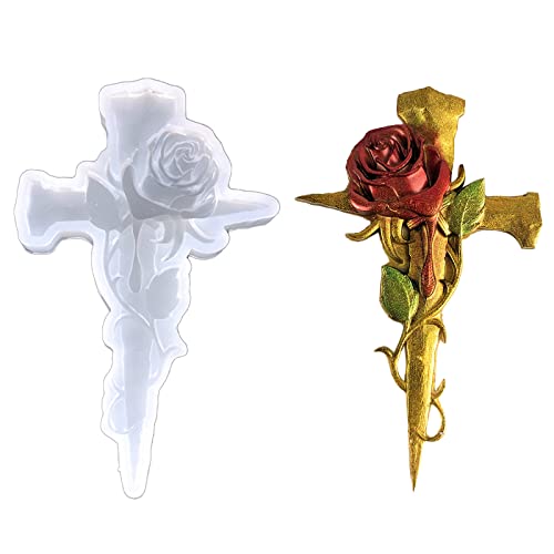 Halbstereoskopisch Gekreuzte Rosenschlüsselkäse Silikon Epoxidform Ornamente Anhänger Handwerksform Für Valentinstag Geschenk Halbstereoskopisch Gekreuzte Rosenschlüsselkäse Silikon Epoxidform Ornamente Anhänger Handwerksform Für Valentinstag Geschenk von FackLOxc