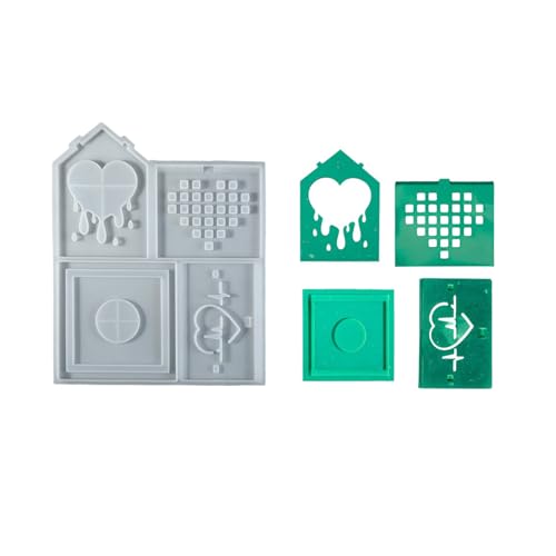 Handgefertigte Hausform Charme Schlüsselbundformen Stilvolle Robuste Silikon Set Accessoire Für Handwerksliebhaber Täglich Gebrauch Handgefertigte Hausform Charme Schlüsselbundformen Stilvolle Robuste Silikon Set Accessoire Für Handwerksliebhaber Täglich Gebrauch von FackLOxc