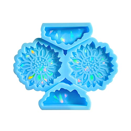 Harz-Schlüsselanhänger-Form, Blume, Epoxidharz, Gießform für Schmuckherstellung, Handyhalter, Silikonform Harz-Schlüsselanhänger-Form, Blume, Epoxidharz, Gießform für Schmuckherstellung, Handyhalter, Silikonform von FackLOxc