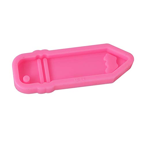Harzform Anhänger Silikonform handgefertigt glänzend Bleistift Schlüsselanhänger Dekoration Harz Gießform Harzform Anhänger Silikonform handgefertigt glänzend Bleistift Schlüsselanhänger Dekoration Harz Gießform von FackLOxc