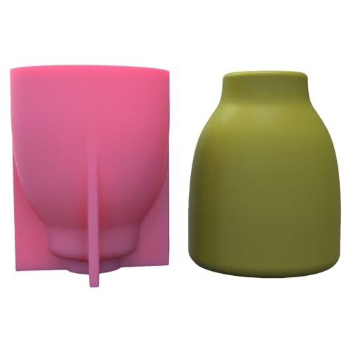 Harzvase Silikonform Vase Harzgussform Für Make Up Bürstenbifthalter Dekorative Vasen Ornamente Schimmel von FackLOxc