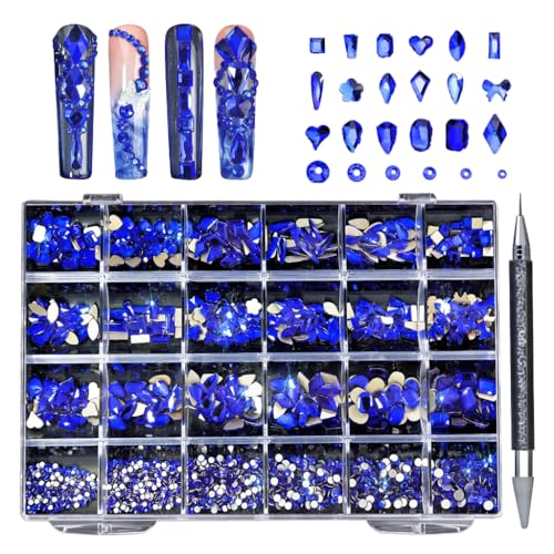 Kristall-Strass-Set, flache Rückseite, Glassteine, verschiedene Formen, Strasssteine, Charms für Kristall-Strass-Set, flache Rückseite, Glassteine, verschiedene Formen, Strasssteine, Charms für von FackLOxc