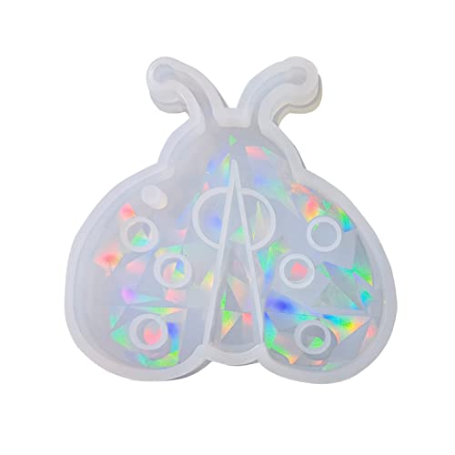 Marienkäfer Light And Ornamente Silikon Epoxid Schlüsselbund Formen Anhänger Schmuck Für Valentines Geschenk von FackLOxc