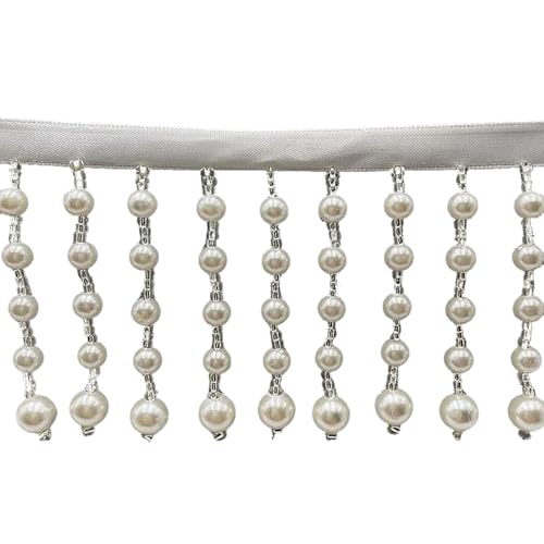 Mehrzweck-Strass-Perlen, dekorative Kette für Bastelprojekte, ideal für Kleidung, Schuhe und Taschen, Kleidung, Nähzubehör Mehrzweck-Strass-Perlen, dekorative Kette für Bastelprojekte, ideal für Kleidung, Schuhe und Taschen, Kleidung, Nähzubehör von FackLOxc