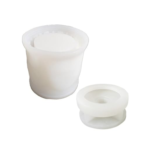 Multifirtionale Silikonform Crafting Schimmelpilze Gestalt Kerzehalter Formen Silikonstextur Geeignet Zum Handwerk Geeignet von FackLOxc