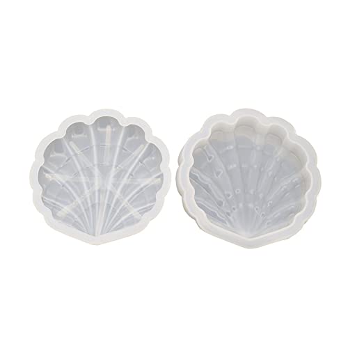 Muschelharzkastenformen Mit Deckel 3D Glas Silikonform Schmuck Schmuck Behälter Box Form Für Harzguss Wohnheimdekoration von FackLOxc