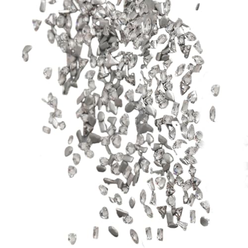 Personalisieren Sie Ihre Nägel, Maniküre, Nägel, Kunst, Handwerk, Dekoration, 50-teiliges Set mit verschiedenen Strasssteinen und Schmucksteinen von FackLOxc