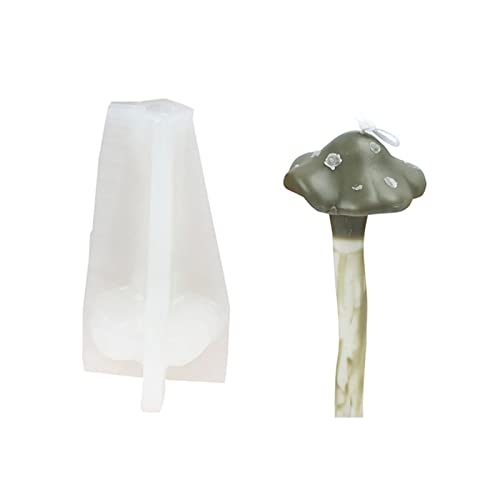 Pilz-Kristall-Epoxidharz-Form, Gips-Silikon von FackLOxc
