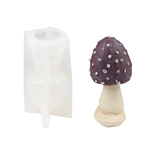 Pilz-Kristall-Epoxidharz-Form, Gips-Silikon von FackLOxc