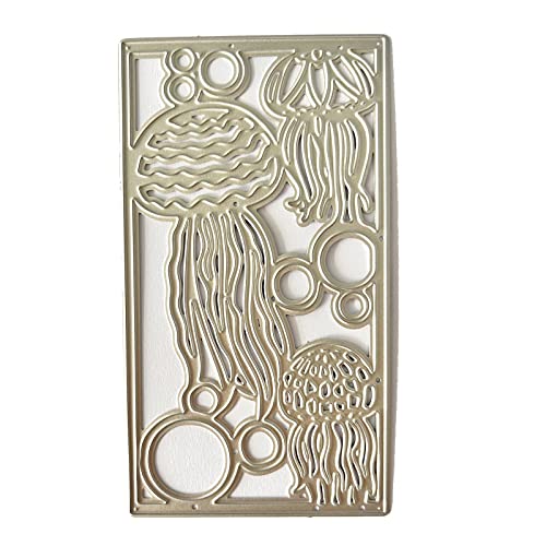 Quallen-Stanzformen, Prägeschablonen, Formen, Ozean-Tier-Metall-Stanzformen für selbstgemachte Karten, Fotos, Scrapbooking, Dekorationen, Ozean-Tier-Stanzformen, Quallen, Metall-Stanzformen für Quallen-Stanzformen, Prägeschablonen, Formen, Ozean-Tier-Metall-Stanzformen für selbstgemachte Karten, Fotos, Scrapbooking, Dekorationen, Ozean-Tier-Stanzformen, Quallen, Metall-Stanzformen für von FackLOxc