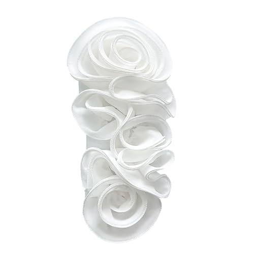 Rüschenränder, Blumenaufnäher, Abendparty, Kleid, zum Aufnähen Rüschenränder, Blumenaufnäher, Abendparty, Kleid, zum Aufnähen von FackLOxc