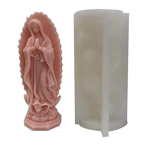 Santa Maria Duft Kerze Schimmel Langlebige Kuchen Silikonform Aromatherapys Kerzenharzform Statue Ornament Form Werkzeug Santa Maria Duft Kerze Schimmel Langlebige Kuchen Silikonform Aromatherapys Kerzenharzform Statue Ornament Form Werkzeug von FackLOxc