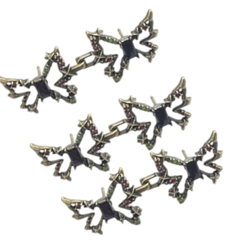 Schmetterlingsform, Metallknöpfe, Jeans, zum Festziehen der Taille, Demontage, Nähknöpfe für Kleidung Schmetterlingsform, Metallknöpfe, Jeans, zum Festziehen der Taille, Demontage, Nähknöpfe für Kleidung von FackLOxc