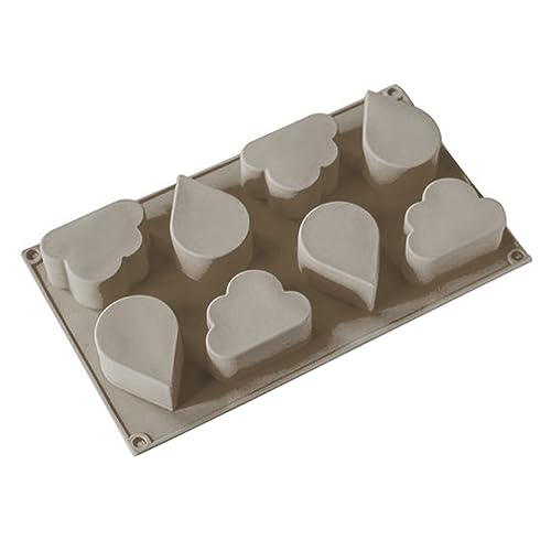 Seifenform mit 8 Mulden, Wolken, Regentropfen, selbstgemachte Seife, Stome, Bastelform für Badezimmer, Dekoration, Ornamente Seifenform mit 8 Mulden, Wolken, Regentropfen, selbstgemachte Seife, Stome, Bastelform für Badezimmer, Dekoration, Ornamente von FackLOxc
