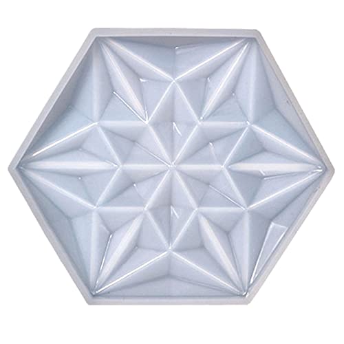Silikon-Untersetzer, geometrisches Motiv, Epoxidharz, Formen für Tischdekoration, handgefertigte Tassenmatte, Schmuckwerkzeug Silikon-Untersetzer, geometrisches Motiv, Epoxidharz, Formen für Tischdekoration, handgefertigte Tassenmatte, Schmuckwerkzeug von FackLOxc