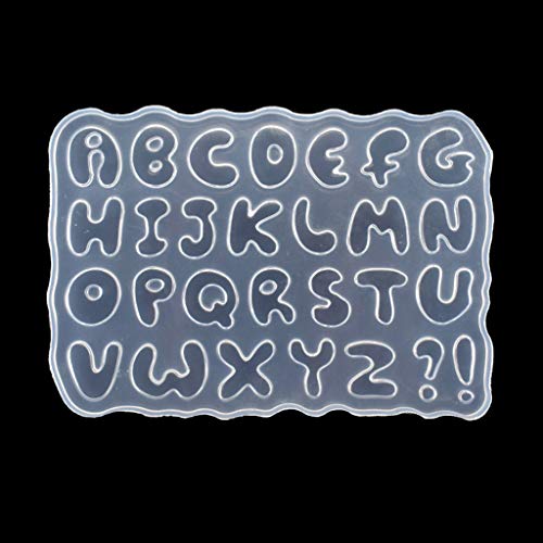 Silikonformen aus Kunstharz, Cartoon-Buchstaben, Epoxidharz, Gießform, Schlüsselanhänger, Anhänger, Silikonformen Silikonformen aus Kunstharz, Cartoon-Buchstaben, Epoxidharz, Gießform, Schlüsselanhänger, Anhänger, Silikonformen von FackLOxc