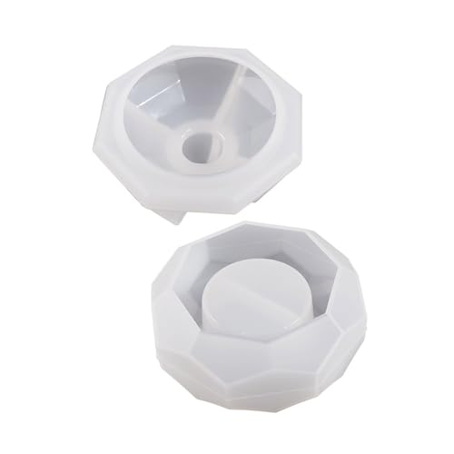 Silikonhalter, handgefertigt, sechseckig, Kerzenhalter-Form für Tee, Wachs, Tasse für Segenszeremonie von FackLOxc