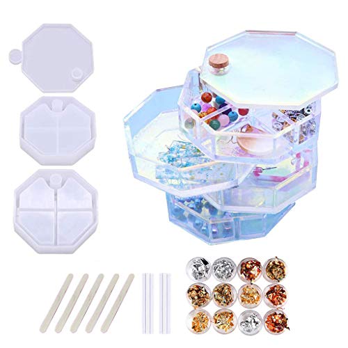 Stereo-Aufbewahrungsbox, Silikonform, Aufbewahrungsbox, geformte Formen, Gießform, 3D-Aufbewahrungsbox, Epoxidharzform, Tonformen Stereo-Aufbewahrungsbox, Silikonform, Aufbewahrungsbox, geformte Formen, Gießform, 3D-Aufbewahrungsbox, Epoxidharzform, Tonformen von FackLOxc