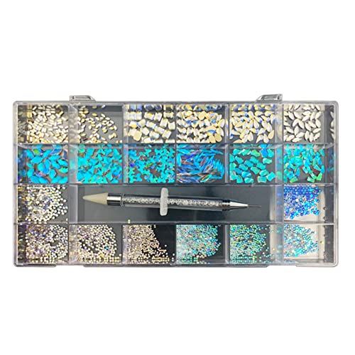 Strasssteine für Nägel, verschiedene Formen, flache Rückseite, Glaskristall, Strasssteine, Basteln, Schönheit, Make-up, Kunst, 3D Strasssteine für Nägel, verschiedene Formen, flache Rückseite, Glaskristall, Strasssteine, Basteln, Schönheit, Make-up, Kunst, 3D von FackLOxc