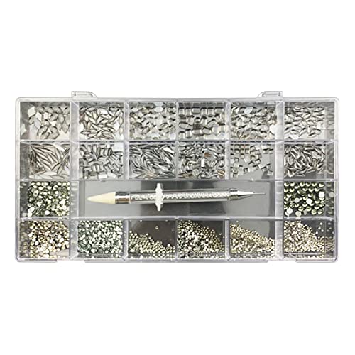 Strasssteine für Nägel, verschiedene Formen, flache Rückseite, Glaskristall, Strasssteine, Basteln, Schönheit, Make-up, Kunst, 3D Strasssteine für Nägel, verschiedene Formen, flache Rückseite, Glaskristall, Strasssteine, Basteln, Schönheit, Make-up, Kunst, 3D von FackLOxc