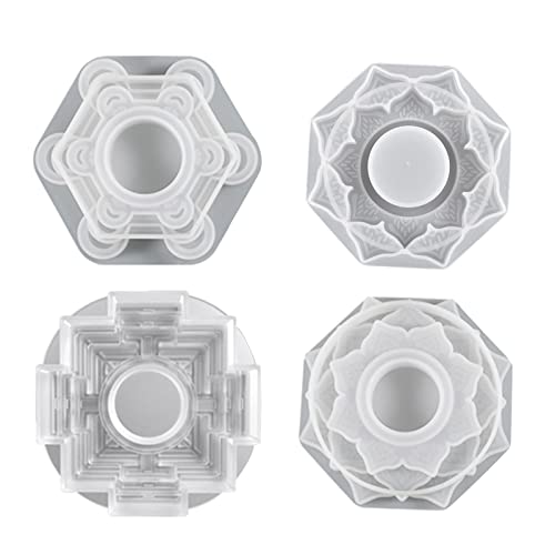Teelicht Kerzenhalter Harzformen Sukkulente Pflanzer Silikonform Epoxidgussform Für Candlestick Schmuckschatulle Teelicht Kerzenhalter Harzformen Sukkulente Pflanzer Silikonform Epoxidgussform Für Candlestick Schmuckschatulle von FackLOxc