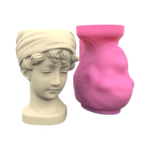 Topf Silikonform Lockiger Mädchenkopf Pflanzer Vase Form Stifthalter Form Für Harz Epoxidguss Betonform Home Decor Topf Silikonform Lockiger Mädchenkopf Pflanzer Vase Form Stifthalter Form Für Harz Epoxidguss Betonform Home Decor von FackLOxc