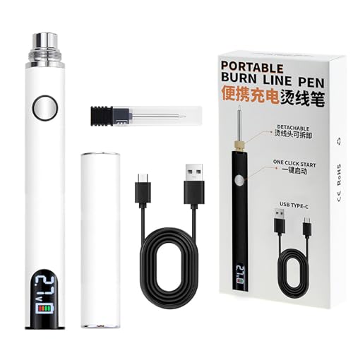 USB Wiederaufladbares Wachsformwerkzeug Für Kreatives Handwerkswerkzeug Burning Pen Set Geeignet Für Handwerk Und Schmuckherstellung von FackLOxc
