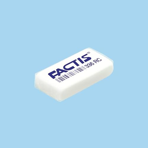 36 rechteckige Radiergummis 336RC FACTIS® von Factis