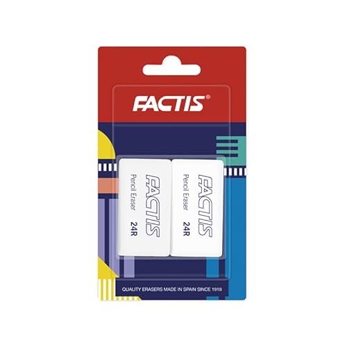 Factis Blister 2 Radiergummis 24R FACTIS von Factis