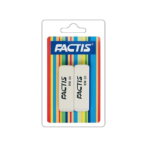 Blister 2 x BM30 FACTIS® Radiergummis von Factis