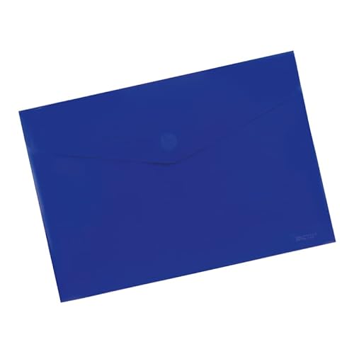 Factis Ordner mit Umschlag (Klettverschluss) Blau FACTIS 12CBVB von Factis