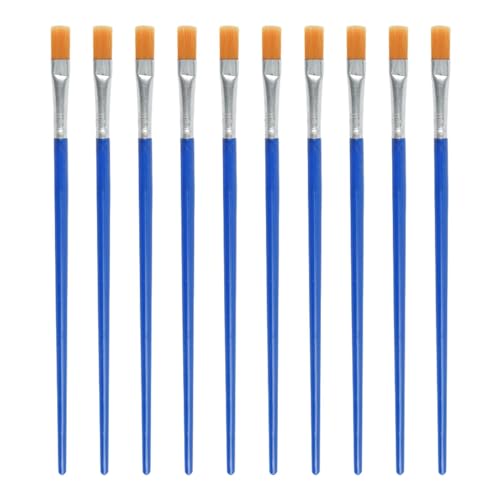 10 St Pinsel Set, Premium Nylon Acrylfarben Pinsel, Hölzernen Griff Pinsel Künstler Satz Für Feine Malpinsel, Malen Nach Zahlen Pinsel, Miniatur Pinsel, Pinselset Acrylfarben 10 St Pinsel Set, Premium Nylon Acrylfarben Pinsel, Hölzernen Griff Pinsel Künstler Satz Für Feine Malpinsel, Malen Nach Zahlen Pinsel, Miniatur Pinsel, Pinselset Acrylfarben von Facynde