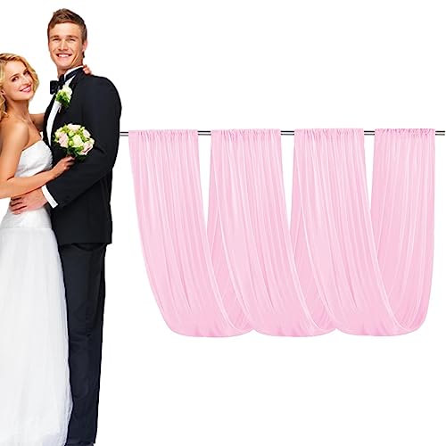 Bogen-Drapierstoff – Hochzeitsdeckenvorhänge, Tüllstoff, Drapierung – schicke Hochzeitsvorhänge, Deckenvorhänge für Hochzeit, Empfang, Verlobung, Zeremonie Bogen-Drapierstoff – Hochzeitsdeckenvorhänge, Tüllstoff, Drapierung – schicke Hochzeitsvorhänge, Deckenvorhänge für Hochzeit, Empfang, Verlobung, Zeremonie von Facynde