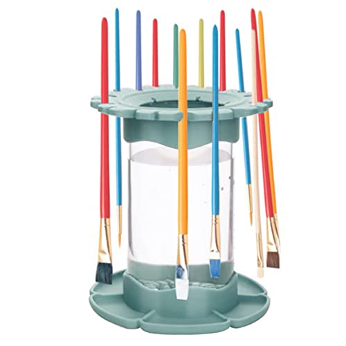 Bürstenspüler | All-in-One-Pinsel-Reinigungswerkzeug,Pinselspüler für das Malen im Studio zu Hause im Freien, Silikon-Pinselreinigerhalter auf Wasserbasis Bürstenspüler | All-in-One-Pinsel-Reinigungswerkzeug,Pinselspüler für das Malen im Studio zu Hause im Freien, Silikon-Pinselreinigerhalter auf Wasserbasis von Facynde