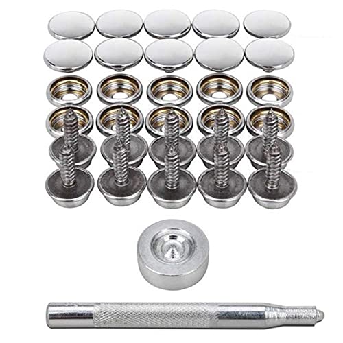Facynde Facynons Druckknöpfe – 150 Druckknöpfe aus Leinen, präzise Schweißung des Knopfes Canva für Kinderwagen, fester Griff, magnetisches Design, metallische Inhaltsstoffe für Leder Facynde Facynons Druckknöpfe – 150 Druckknöpfe aus Leinen, präzise Schweißung des Knopfes Canva für Kinderwagen, fester Griff, magnetisches Design, metallische Inhaltsstoffe für Leder von Facynde