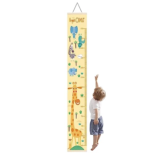 Facynde Messlatte für Kinder | Wanddekor-Höhenmesslineal aus Stoff und Leinwand,Geruchloses, Robustes, sicheres Messlatten-Lineal für Kinderzimmer und Spielzimmer Facynde Messlatte für Kinder | Wanddekor-Höhenmesslineal aus Stoff und Leinwand,Geruchloses, Robustes, sicheres Messlatten-Lineal für Kinderzimmer und Spielzimmer von Facynde