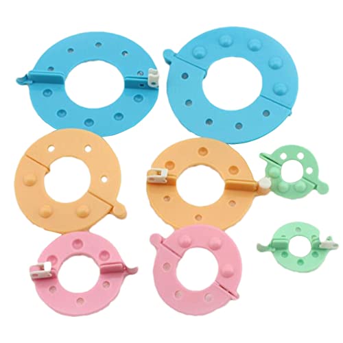Facynde Maker für Garn - 4-teiliges -Strick- und Häkelwerkzeug-Set, Nadel-Handwerks-Wollwickler | Multifunktionales Pompon-Maker-Set für Mützen, Schals, Kissen und ehr Facynde Maker für Garn - 4-teiliges -Strick- und Häkelwerkzeug-Set, Nadel-Handwerks-Wollwickler | Multifunktionales Pompon-Maker-Set für Mützen, Schals, Kissen und ehr von Facynde