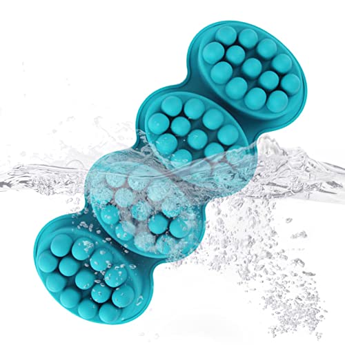 Facynde Silikon Seifenformen Massage | Silikon-Seifenform 4 Mulden | MassageseifeDIY-Formen Massagestabform Handgemachte Silikonseifenformen für die Seifenherstellung Facynde Silikon Seifenformen Massage | Silikon-Seifenform 4 Mulden | MassageseifeDIY-Formen Massagestabform Handgemachte Silikonseifenformen für die Seifenherstellung von Facynde
