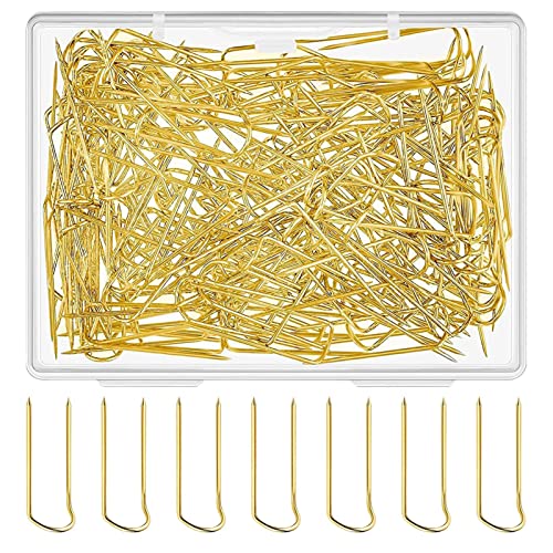 Facynde U Pins Schmuckständer - Kopfstifte für die Schmuckherstellung 100 STÜCKE,Näh-U-Stifte Gabelstifte, Handarbeitsstifte Doppelblockierstifte, Edelstahl-Nähwerkzeug für Frauen Facynde U Pins Schmuckständer - Kopfstifte für die Schmuckherstellung 100 STÜCKE,Näh-U-Stifte Gabelstifte, Handarbeitsstifte Doppelblockierstifte, Edelstahl-Nähwerkzeug für Frauen von Facynde