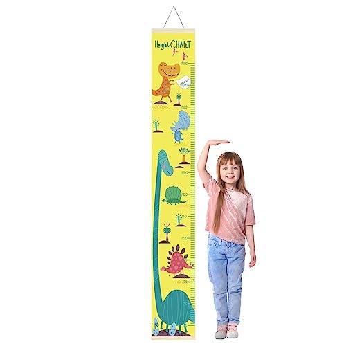 Facynde Wachstumstabelle für Kinder - Wanddekor-Höhenmesslineal aus Stoff und Leinwand - Geruchloses, Robustes, sicheres Messlatten-Lineal für Kinderzimmer und Spielzimmer Facynde Wachstumstabelle für Kinder - Wanddekor-Höhenmesslineal aus Stoff und Leinwand - Geruchloses, Robustes, sicheres Messlatten-Lineal für Kinderzimmer und Spielzimmer von Facynde