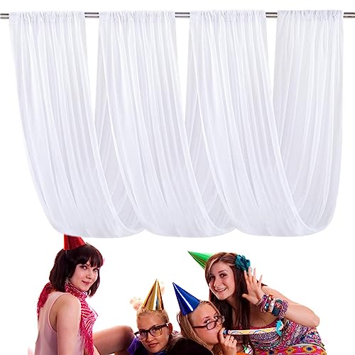 Hochzeitsbogen – Tüllstoff, Hochzeitsvorhänge, Bogendrapierstoff, schicker Hochzeitsvorhang, Deckenvorhänge für Hochzeit, Empfang, Verlobung, Zeremonie Hochzeitsbogen – Tüllstoff, Hochzeitsvorhänge, Bogendrapierstoff, schicker Hochzeitsvorhang, Deckenvorhänge für Hochzeit, Empfang, Verlobung, Zeremonie von Facynde