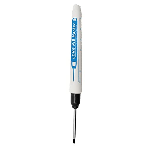 Marker Mit Langer Spitze, wasserdichte Farbige Marker Bohrlochmarker Für, Pappe, Betonfliesen, Metall, Schwer Erreichbaren Stellen Marker Mit Langer Spitze, wasserdichte Farbige Marker Bohrlochmarker Für, Pappe, Betonfliesen, Metall, Schwer Erreichbaren Stellen von Facynde
